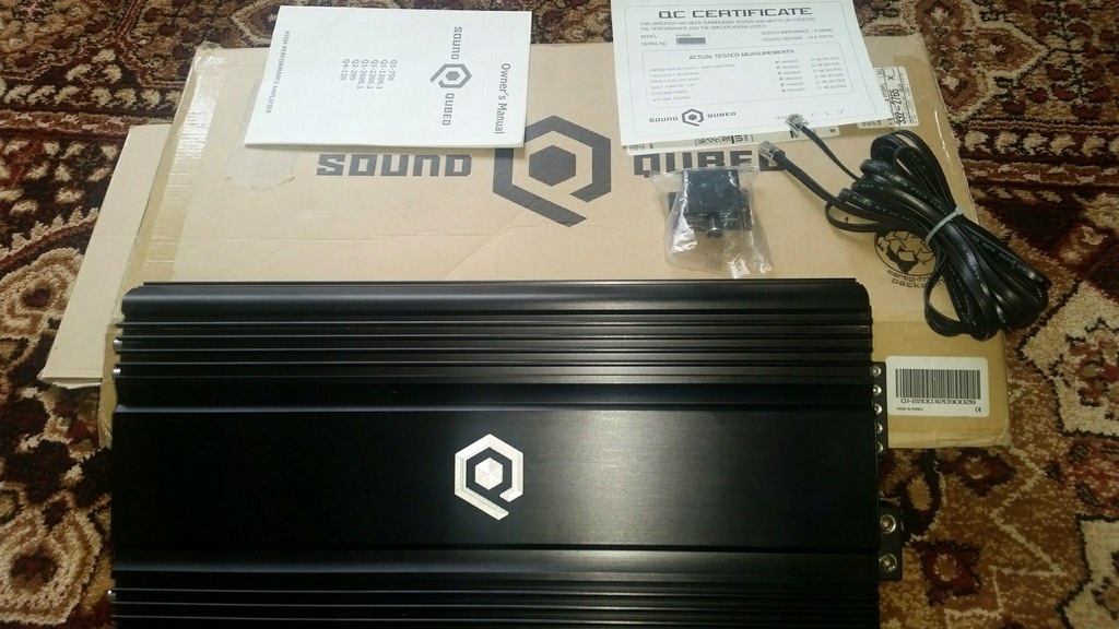 Wzmacniacz mono Soundqubed Audioque 2200.1 KRYPTO