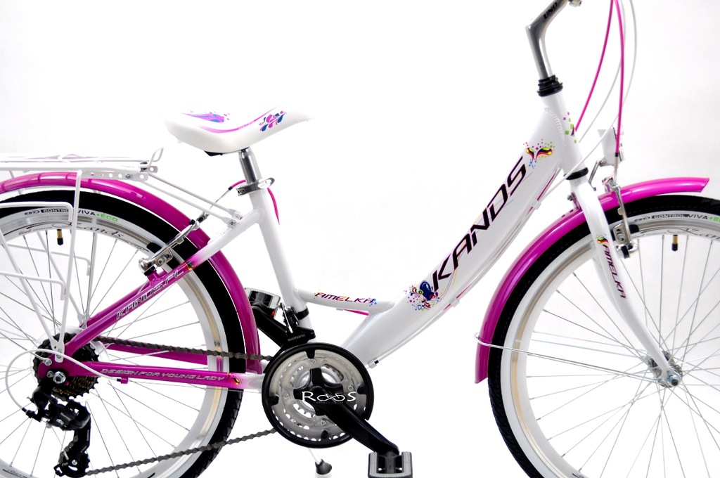 ROWER 24 KANDS AMELKA ALU DZIEWCZYNKI NOWY 2018 7139004676