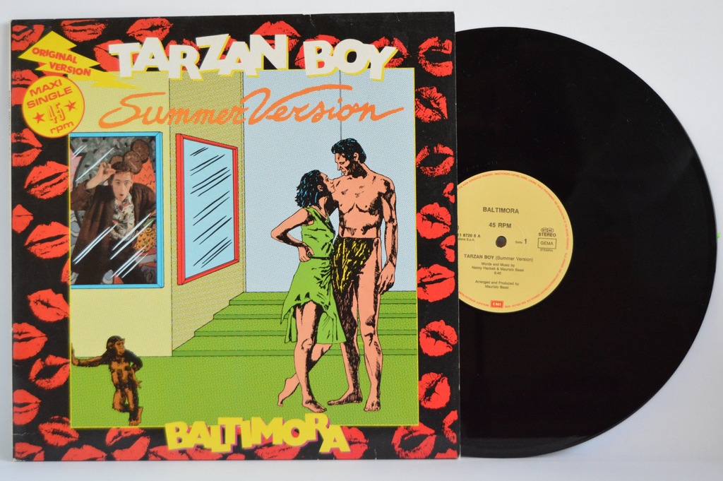 Baltimora - Tarzan Boy SUMMER REMIX Maxi Italo