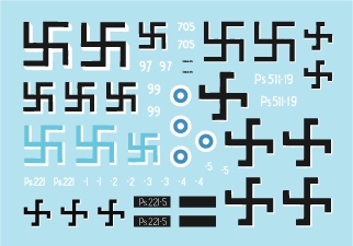 STAR DECALS 35-C1042 - 1:35 Finnish Tanks in WW2