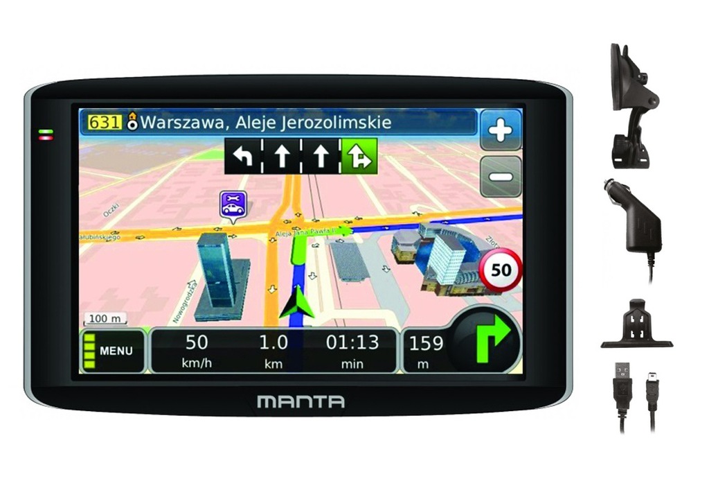 NAWIGACJA GPS GPS9572 MAPY EUROPY BYDGOSZCZ