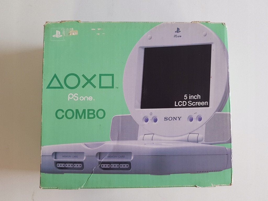PsOne Combo LCD Screen Ekran + Playstation 1 PAL