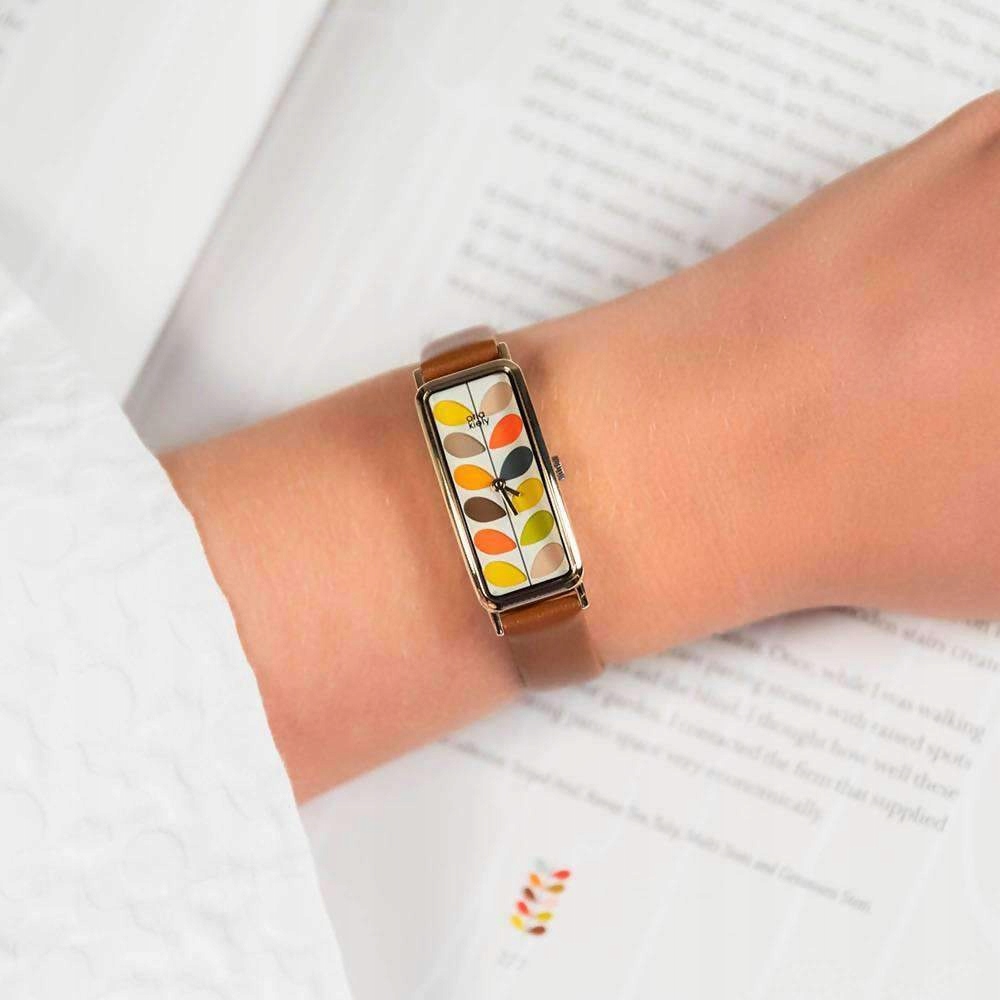 Zegarek damski skórzany Orla Kiely OK2104 + etui