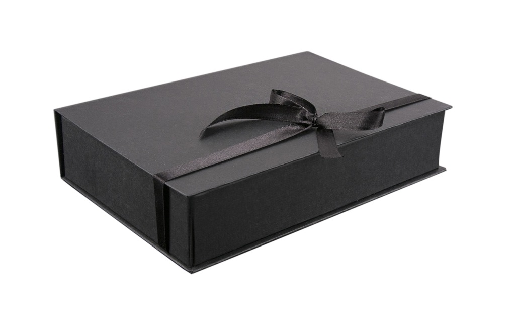 ozdobne pudełko na zdjęcia 15x23 black