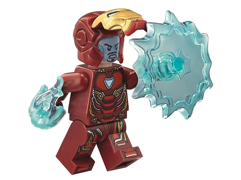 Lego Marvel 76108 - figurka Iron Man + broń!