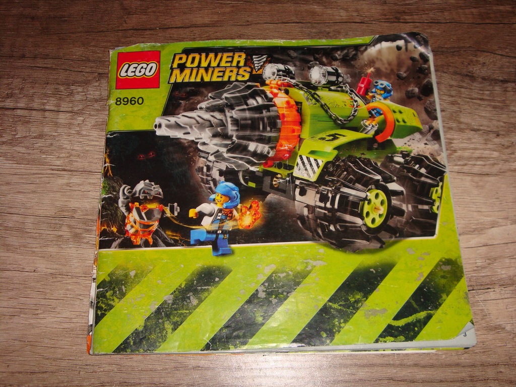LEGO POWER MINERS 8960 INSTRUKCJA