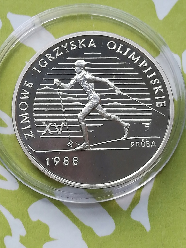 1988 1000 zł Zimowe Igrzyska Olimpijskie Próba