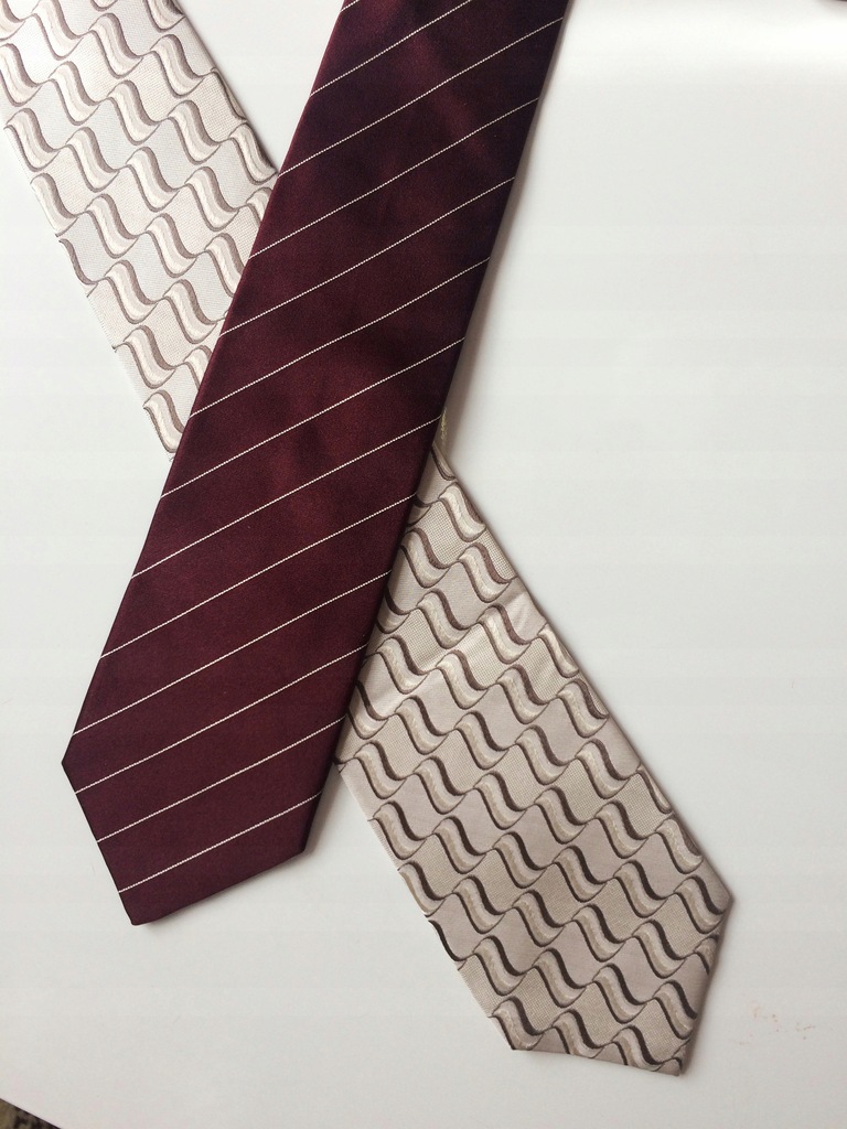 Krawat Ralph Lauren Purple Label +Nina Ricci Silk