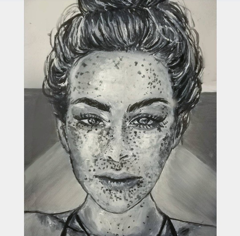 Portret na zamówienie - ze zdjęcia - AKRYL - 40 zł