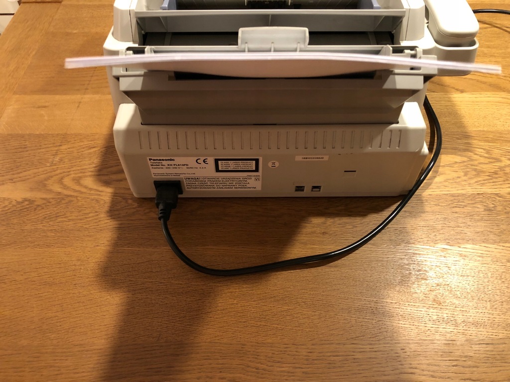 Fax laserowy Panasonic KX-FL613 używany od 1 zł! - 7652936810 ...
