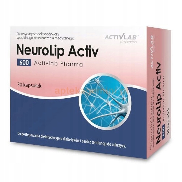 NeuroLip Activ 600 Activlab Pharma 30 kapsułek