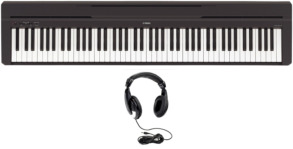 Pianino Yamaha P45 ze słuchawkami