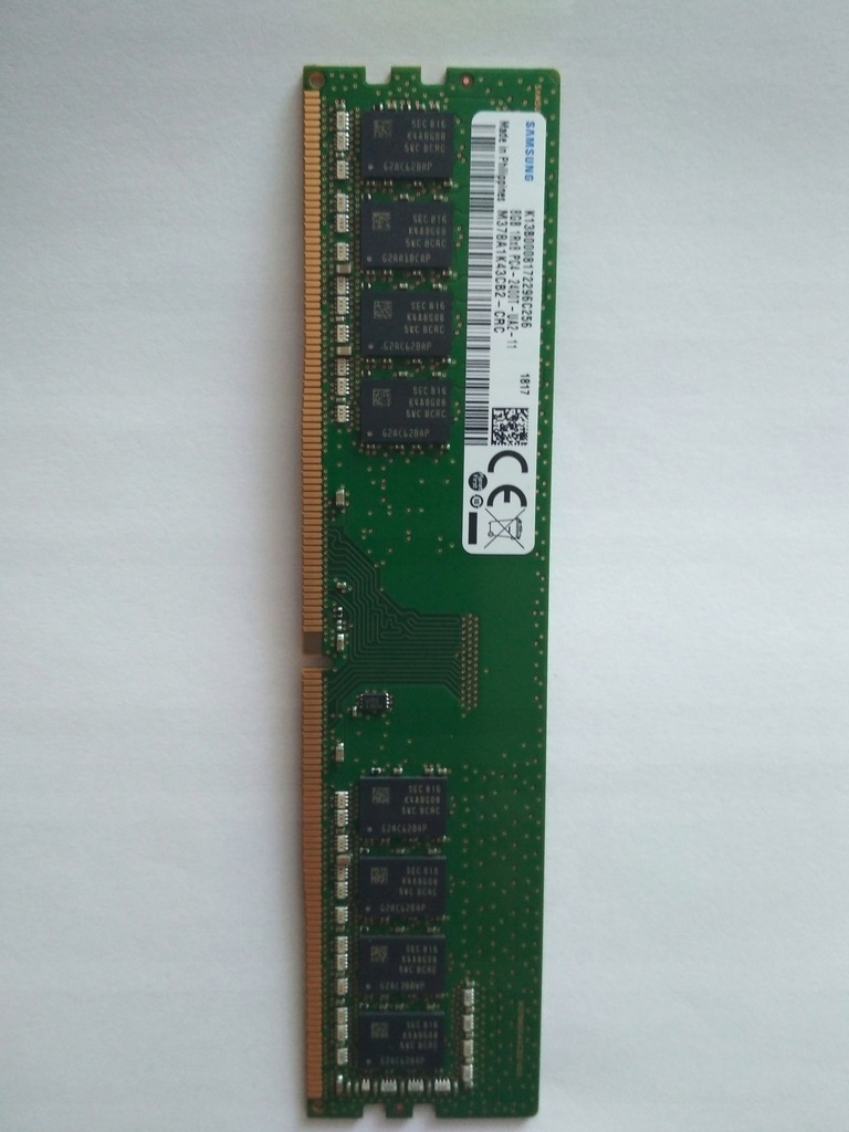 Pamięć RAM SAMSUNG 8GB DDR4 2400Mhz cl17 Nowa