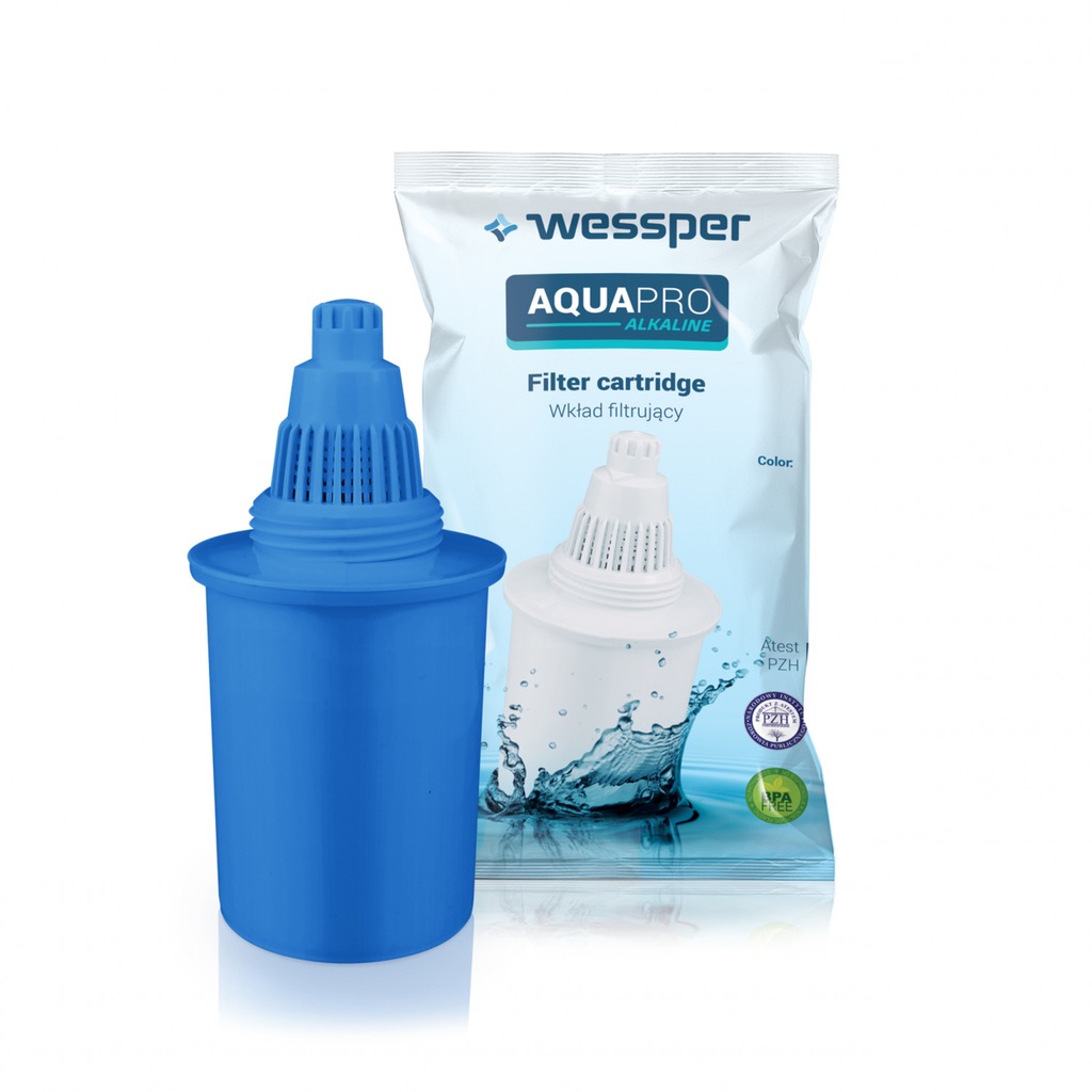 Filtr wody dzbanka Wessper Aquapro 2.5L niebieski