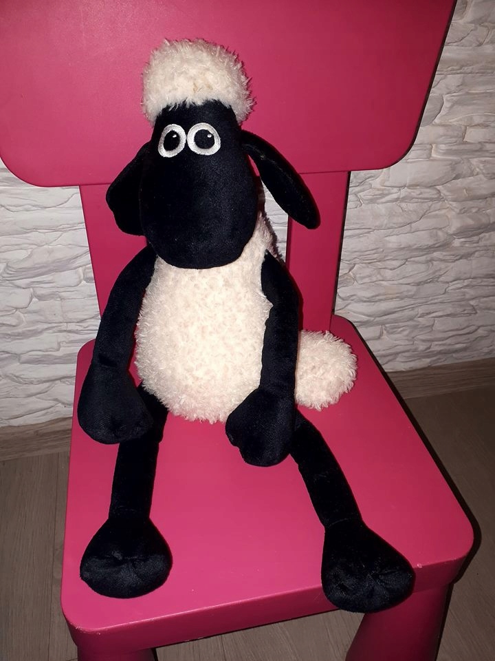 BARANEK SHAUN MASKOTKA DUŻY PLUSZAK OWCA BARAN 52