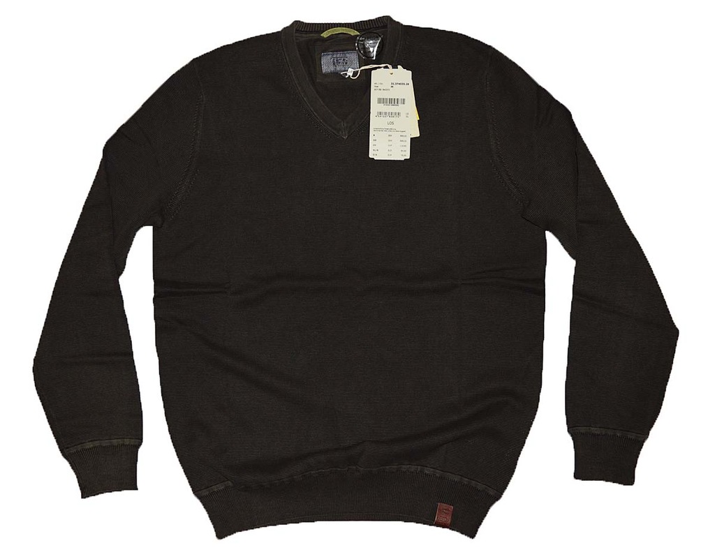 CAMEL ACTIVE bawełna sweter 374035/28  XL v-neck