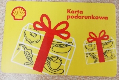 Karta podarunkowa Shell- bon paliwowy