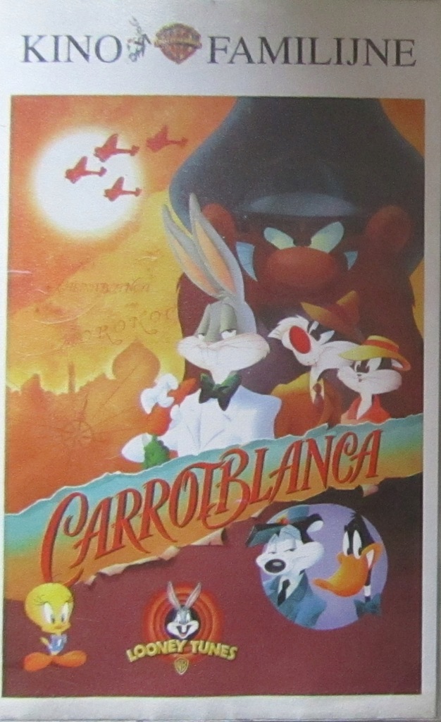 + VHS DISNEY CARROTBLANCA LOONEY TUNES