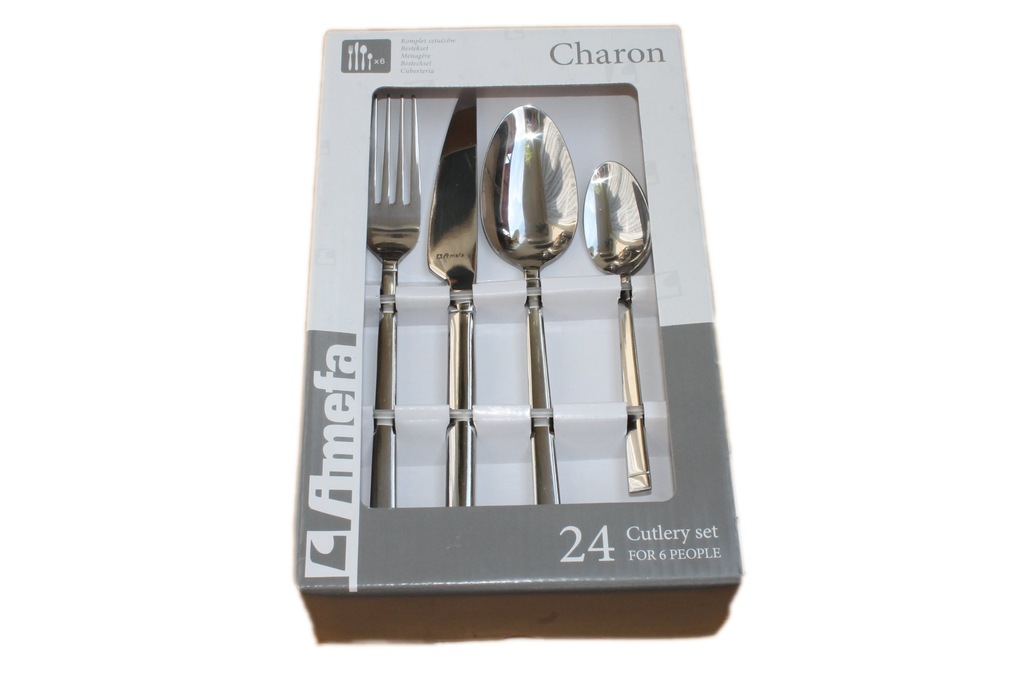 AMEFA 1507 SZTUĆCE CHARON 24 SZT. KOMPLET FV23%