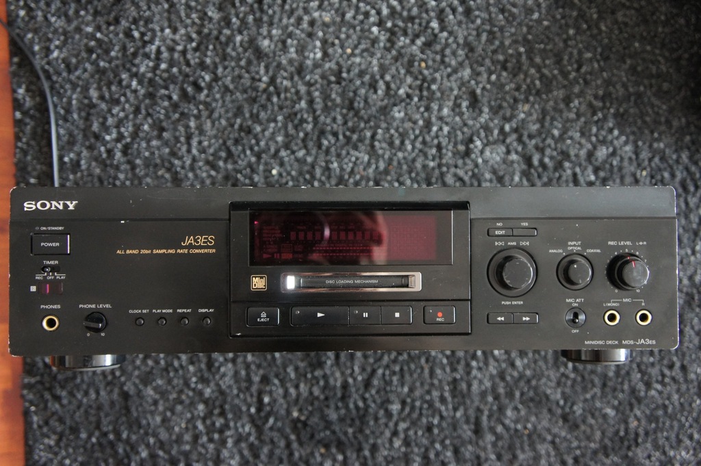 Sony ES MDS-JA3ES MD Mini Disc Warszawa - 7154671813