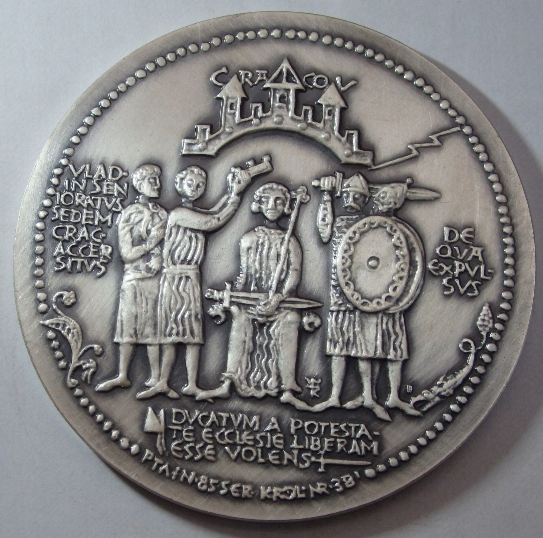 Medal - Władysław Laskonogi 1985 70mm - C31