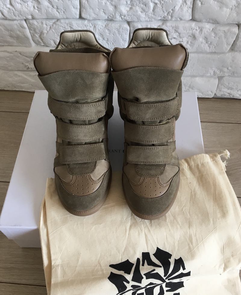 Isabel Marant Bekett Buty Khaki 39 Oryginal 7116002657 Oficjalne Archiwum Allegro