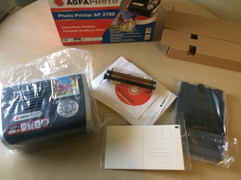 Nowa Drukarka kolorowa AGFA AP 2700 z wyswietlacze
