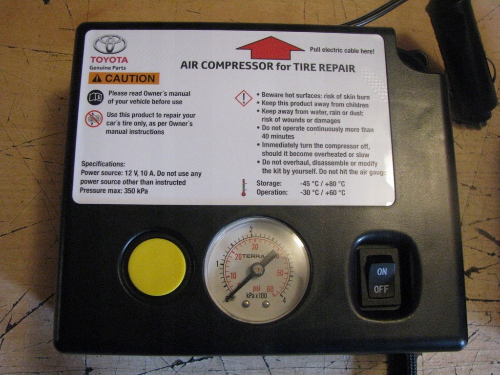 Jak Skasować Kontrolkę Ciśnienia W Oponach Toyota