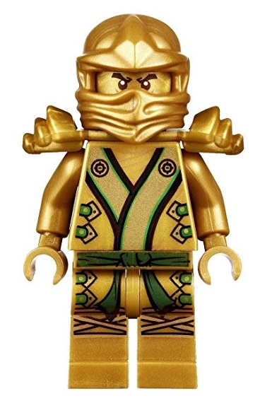 LEGO NINJAGO FIGURKA ZŁOTY NINJA LLOYD ORYGIN. NEW