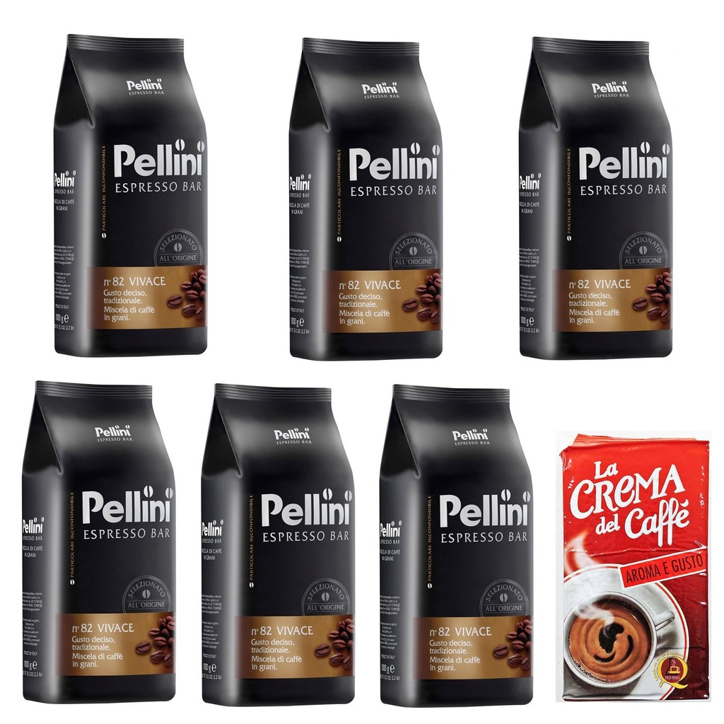 Pellini Espresso Vivace1kg kawa ziarnista 6+ Crema