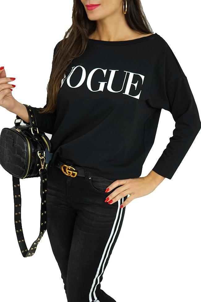 BUTIK PAPARAZZI  VOGUE Czarna One Size SM