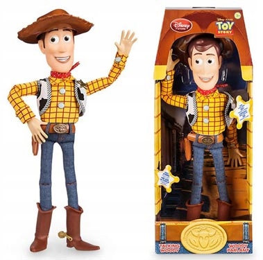 Toy Story 3 Szeryf CHUDY Woody 38 cm MÓWI v. 2018