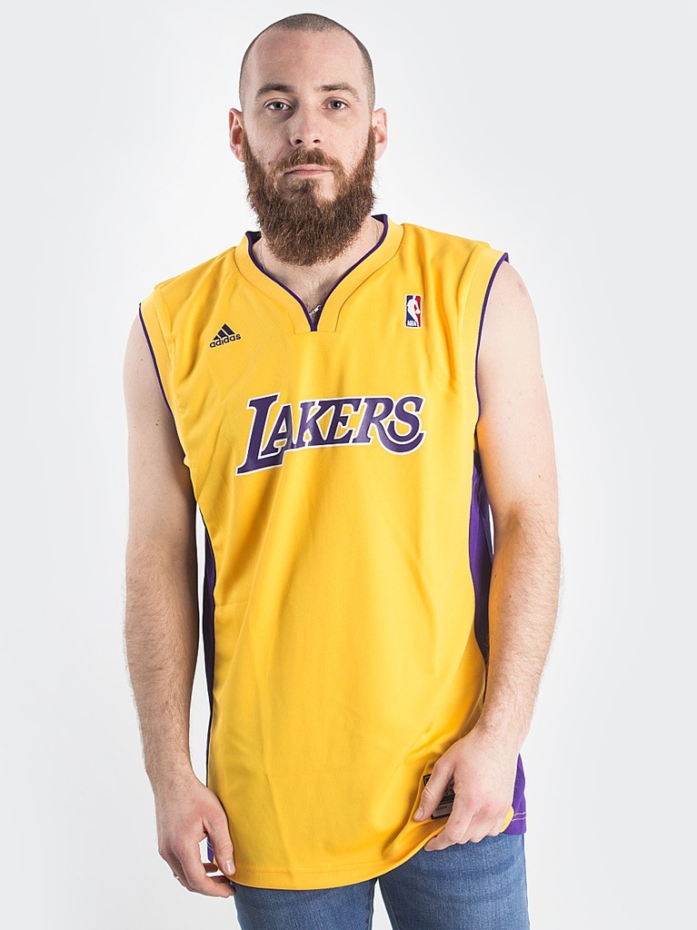 Jersey adidas Los Angeles Lakers Replica Yellow L