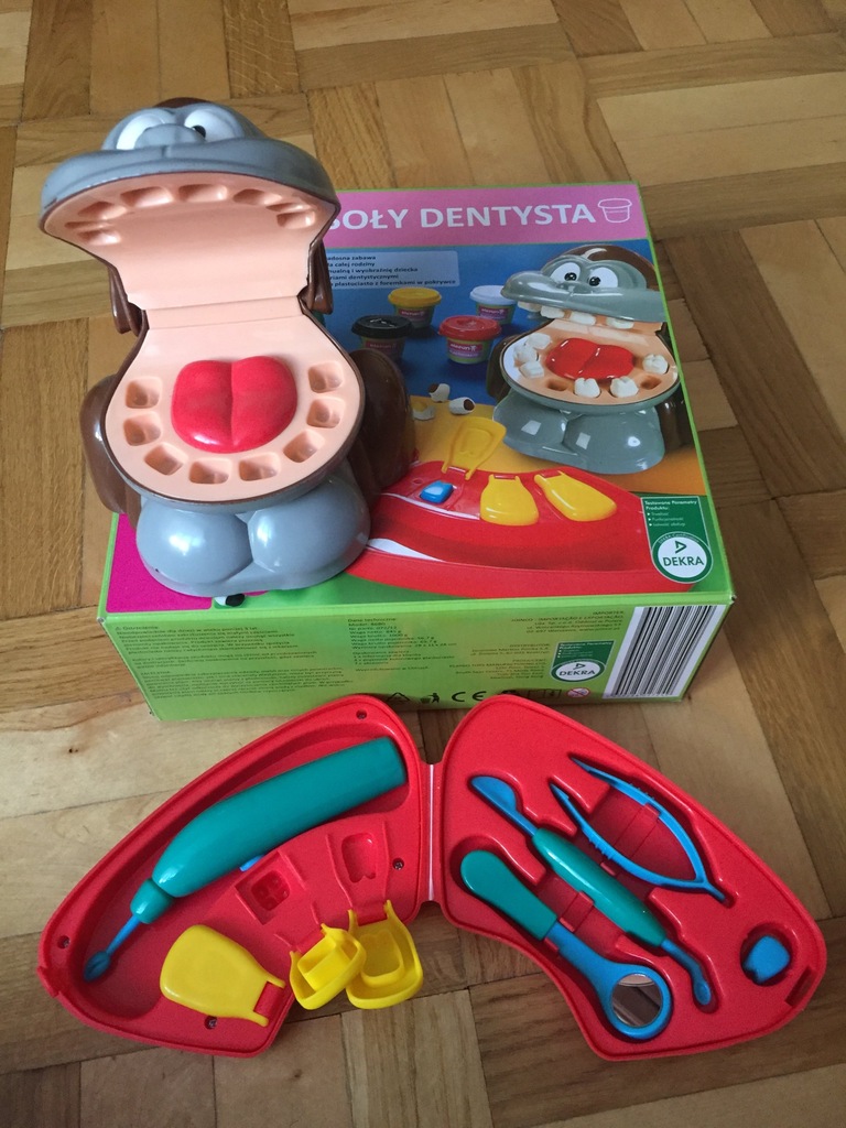 Ciastoplasto ciastolina wesoły dentysta Elefun