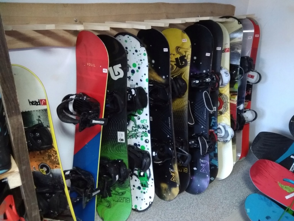 DESKA SNOWBOARD, DESKI UŻYWANE Burton, Salomon, K2 - 7677064689