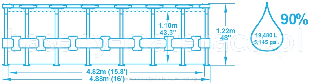 bestway rattan 366