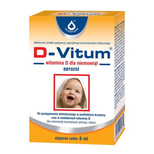 D Vitum Wit D Dla Niemowlątaerozol Doustny 6ml