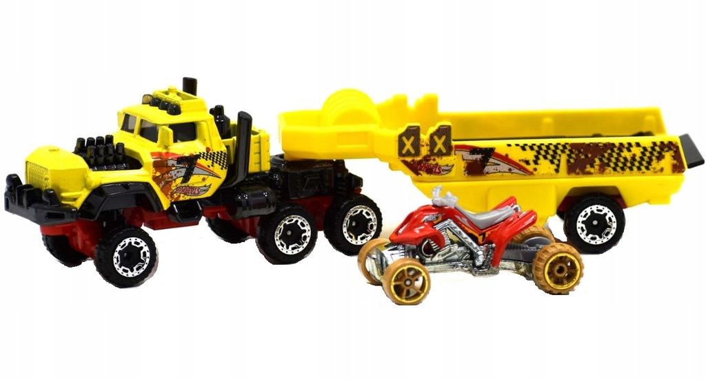 Hot Wheels Haulin Horsepower ciężarówka przyczepa