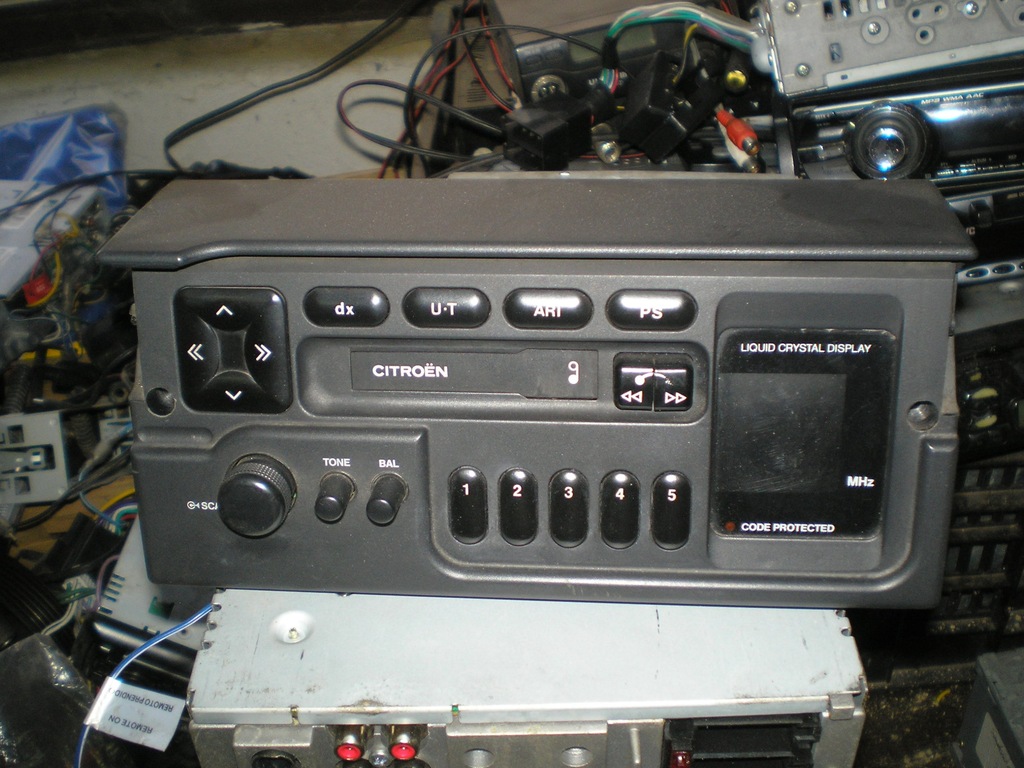 Radio fabryczne Citroen ZX blaupunkt 7454309949