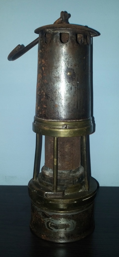 Stara lampa górnicza