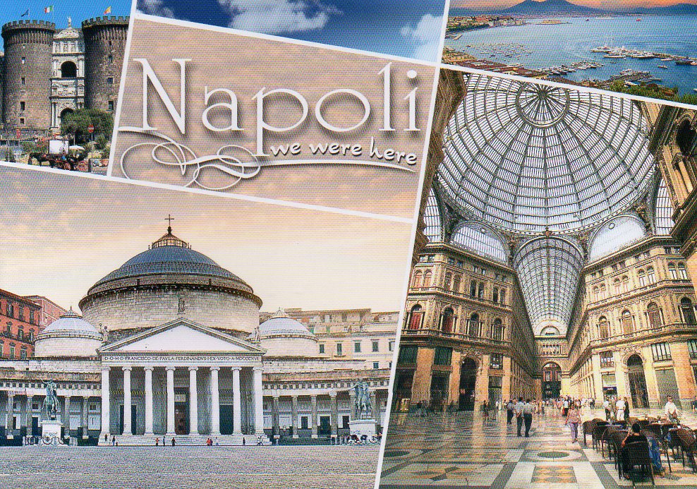 WŁOCHY NEAPOL NAPOLI GALERIA UMBERTA I