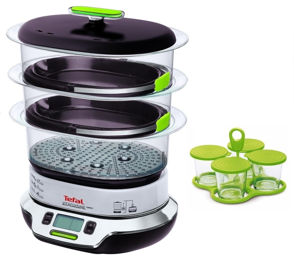 wyprzedaż PAROWAR TEFAL VS4003 10,3L + 4KUBKI