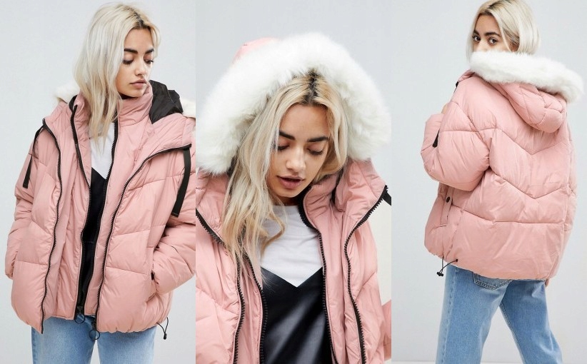 P6B302*RIVER ISLAND KURTKA DAMSKA ZIMOWA M T00