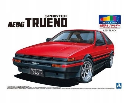 AOSHIMA 05315 - 1/24 TOYOTA AE86 TRUENO '83