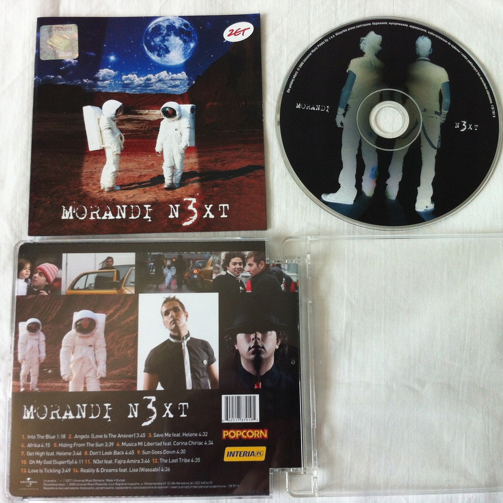 MORANDI N3xt (Next) CD 2007 Universal Rec PL