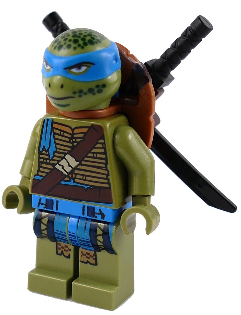 8semka LEGO WOJOWNICZE ŻÓŁWIE NINJA LEONARDO NOWY
