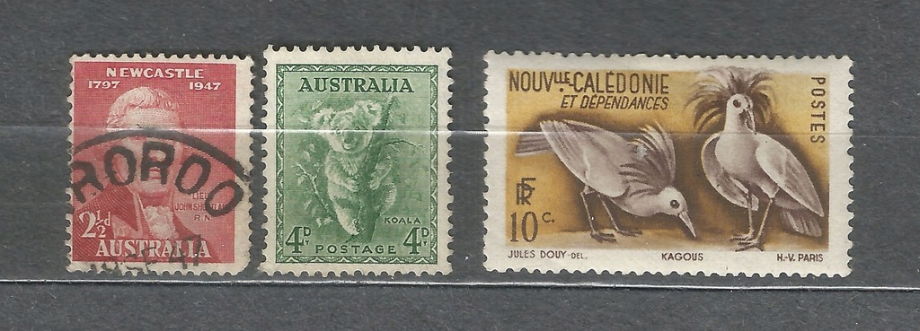 Mini zestaw znaczków z Australii i Oceanii