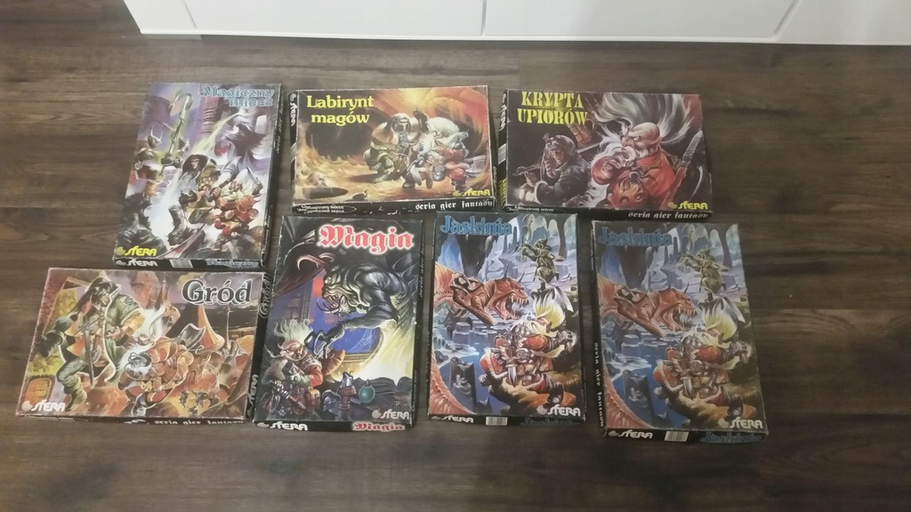 Magiczny Miecz gra planszowa komplet, Magia