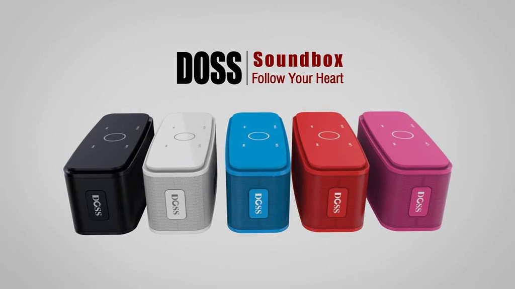 Bezprzewodowy głośnik bluetooth 12W DOSS SoundBox - 7133554798