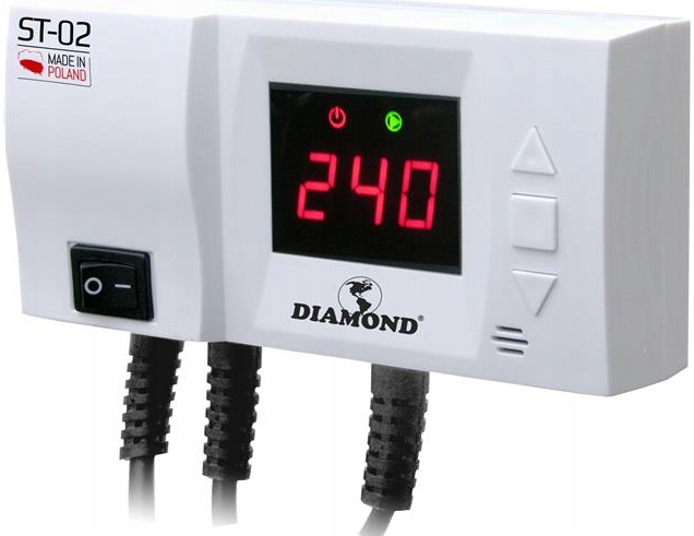 Sterownik regulator pompy C.O.ST-02 LED ALARM 0863